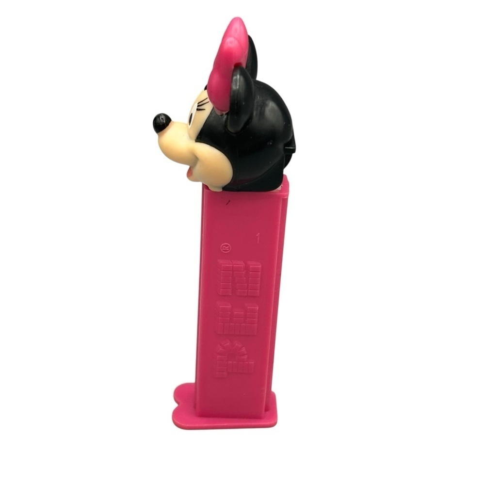 Vintage Minnie Mouse PEZ Dispenser Pink Bow Disney Hungary - Picture 9 of 11